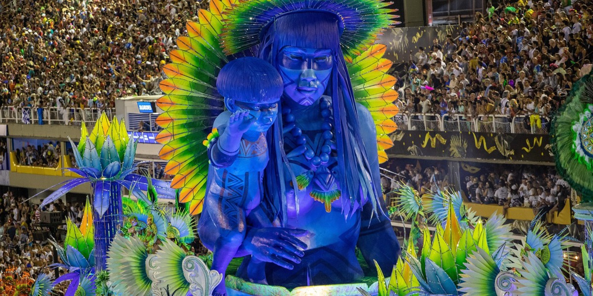Carroza carnaval Río de Janeiro