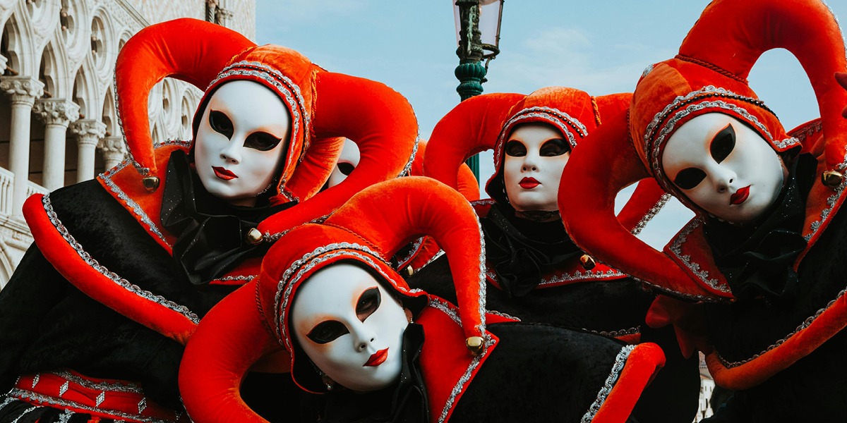 Carnaval Venecia personajes máscara