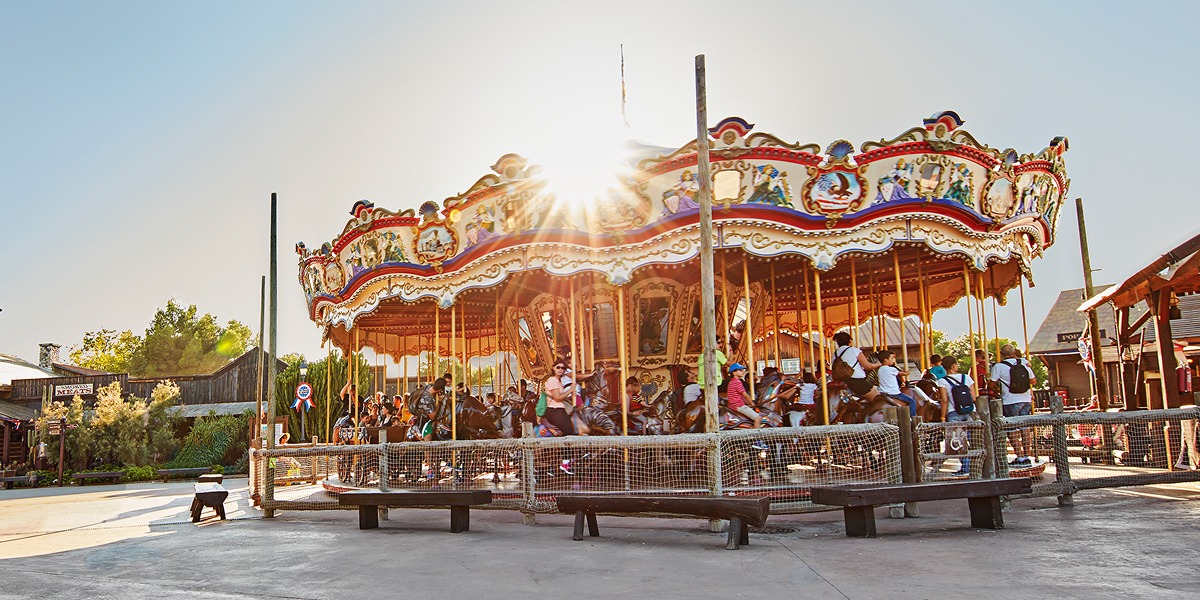 Atracción Carousel en PortAventura World.