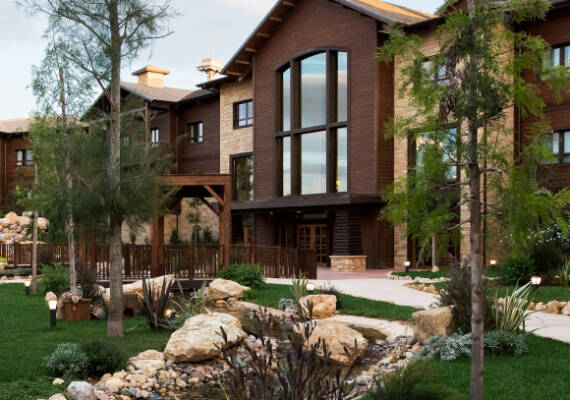 Fachada del Hotel Colorado Creek