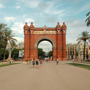 Arco del Triunfo como inicio de excursión