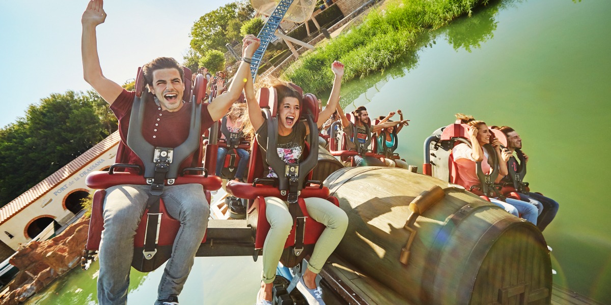 Atracción Furius Baco en PortAventura World