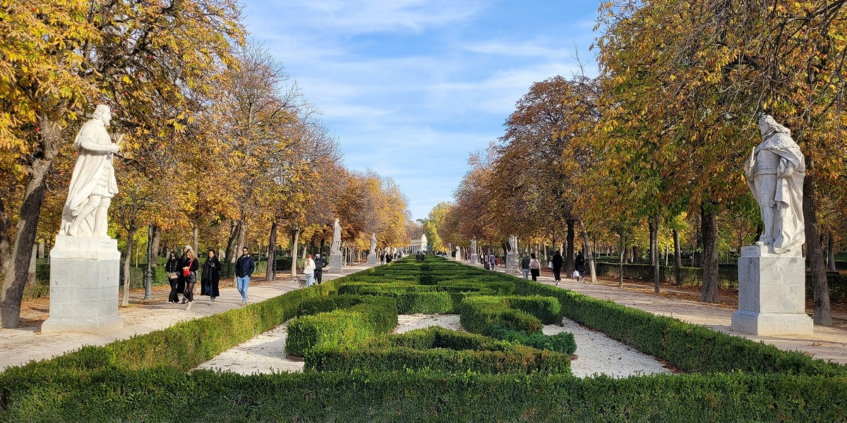 Parque del Retiro en Madrid