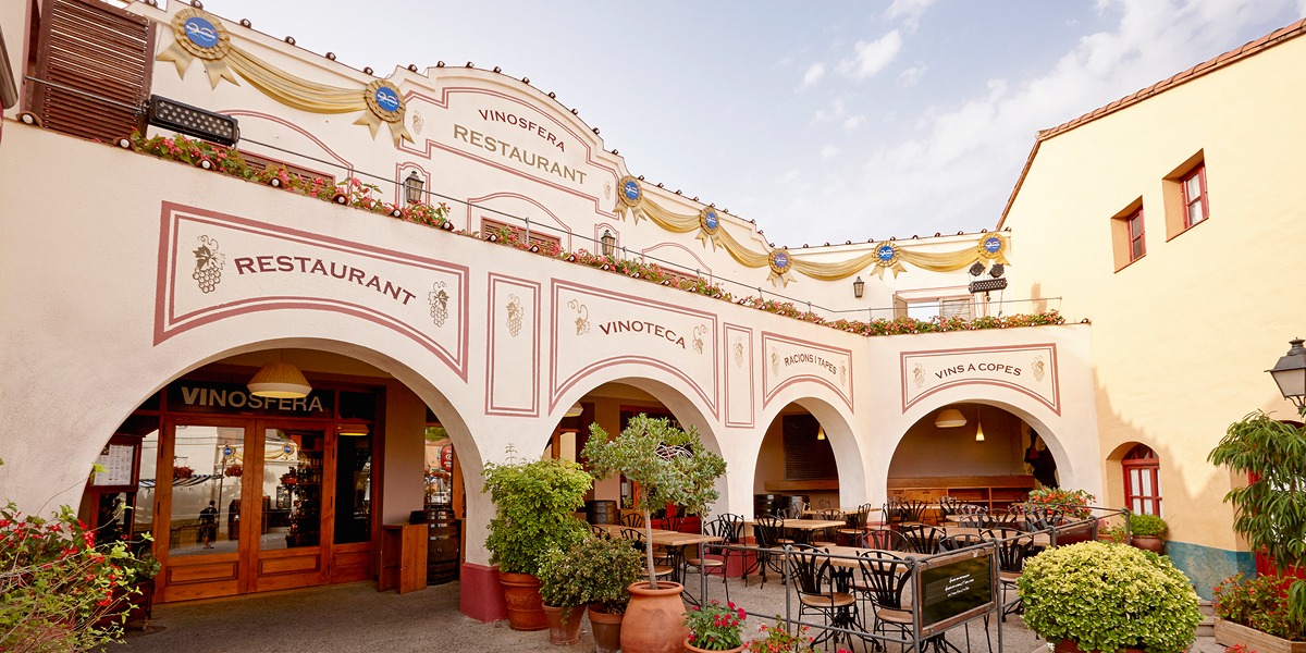 Restaurante Vinosfera en PortAventura Park
