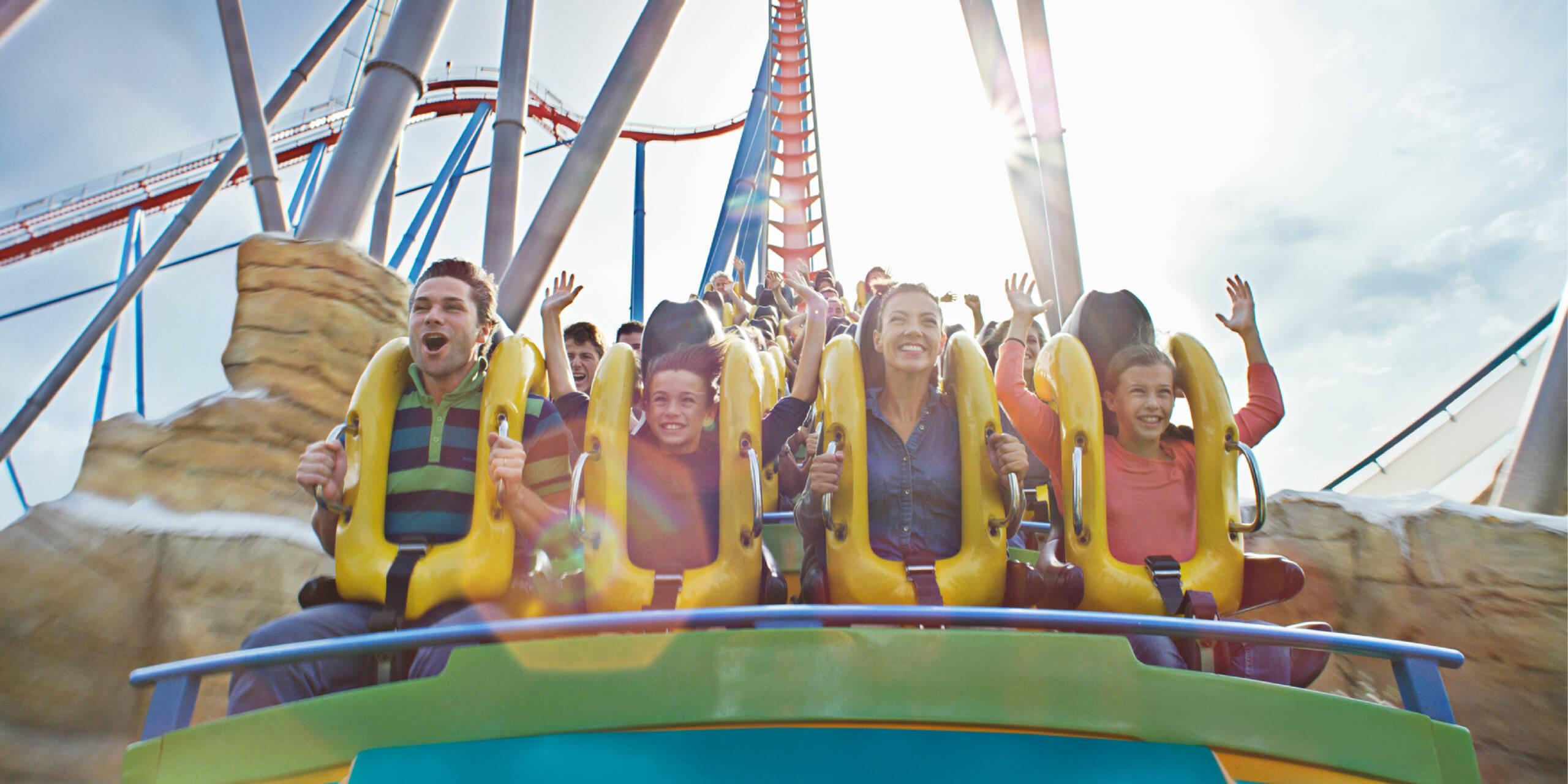 Atracción Dragon Khan en PortAventura Park