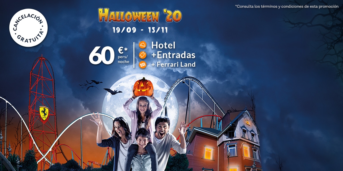 Halloween PortAventura entradas promoción