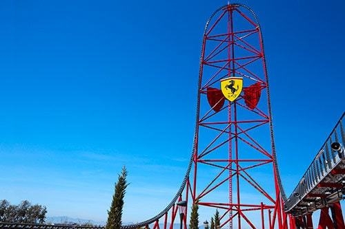 Red Force Photoride Ferrari Land 